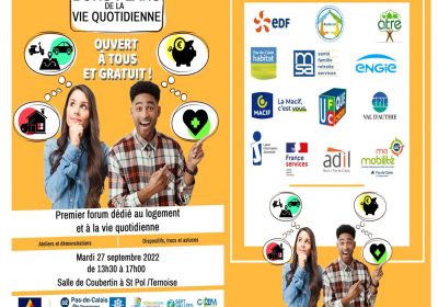 Forum logement et vie quotidienne ST POL SUR TERNOISE le 27 Septembre 2022