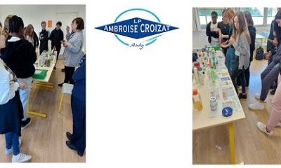 Le vendredi 21 Octobre 2022 : 3 rendez-vous conso au Lycée Professionnel Ambroise CROIZAT à AUBY