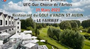 Assemblée Générale de l’UFC Que-Choisir de l’Artois du 31 Mars 2023