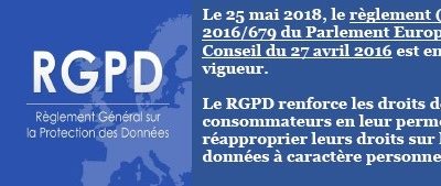 Newsletter Juillet 2023 : le RGPD