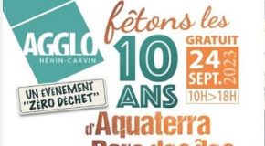 Forum « les 10 ans d’Aquaterra » de la Communauté d’Agglomération d’Hénin Carvin